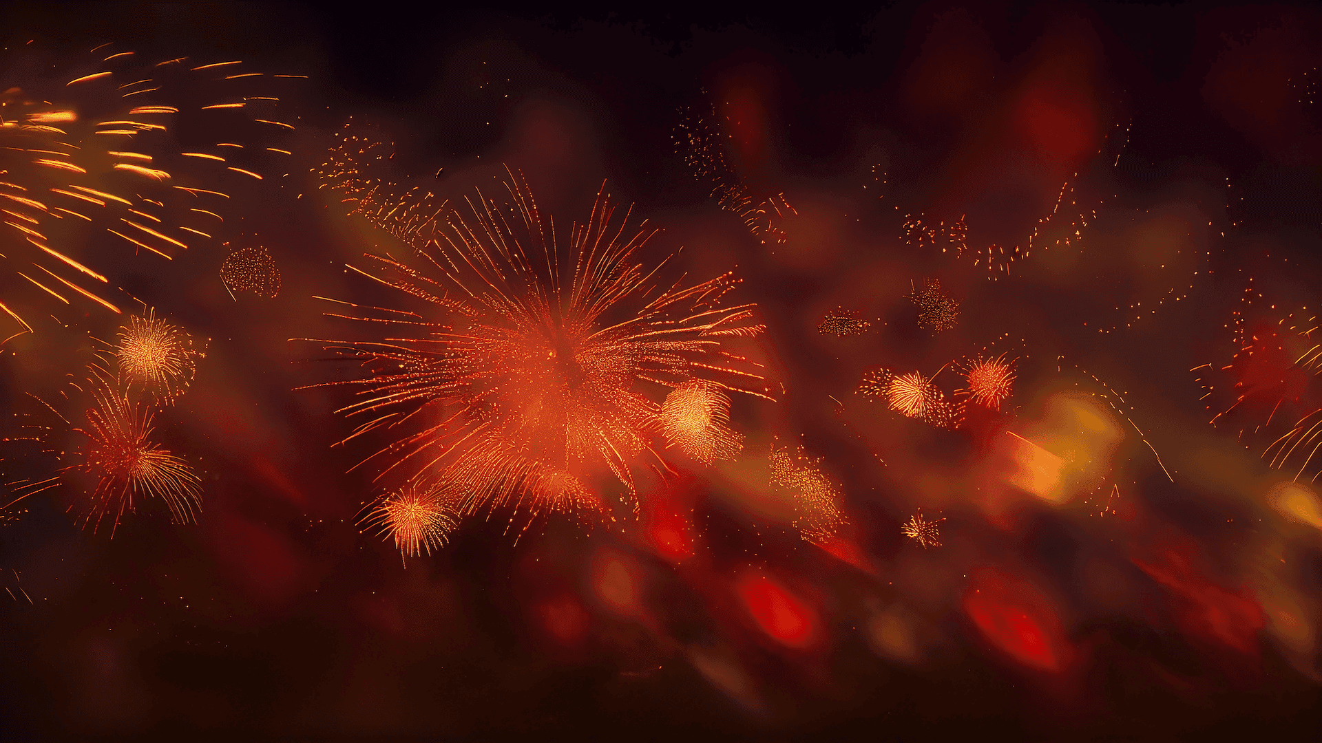 A symbolic image representing safety in fireworks, perhaps a shield or a family enjoying safely.